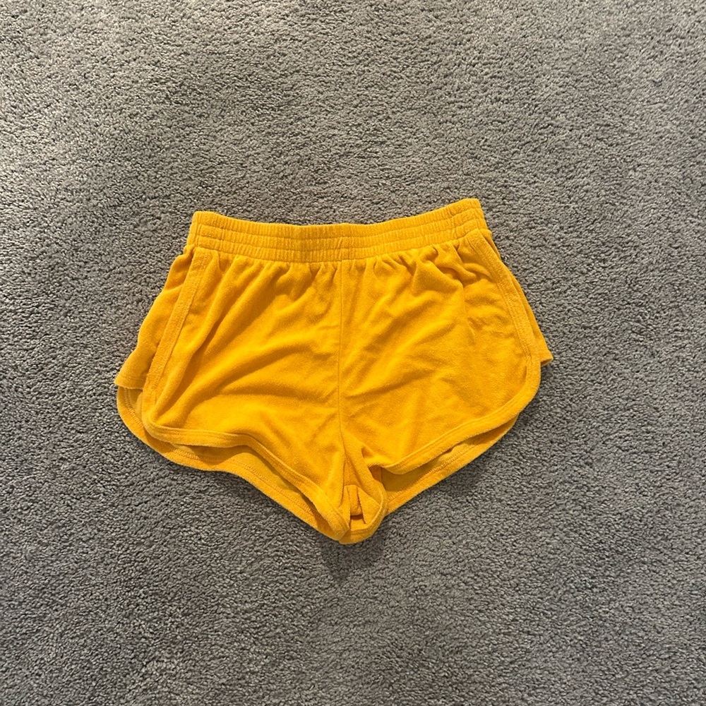 Wild Fable Orange and Yellow Athletic Shorts Lightweight Performance